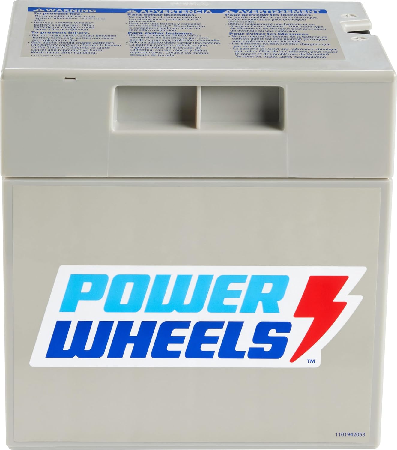 Power Wheels 12-volt 12-Ah rechargeable replacement battery